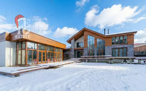 2-этажный коттедж 1 150 м² без отделки