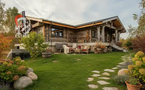 1-этажный коттедж 649.6 м² без отделки