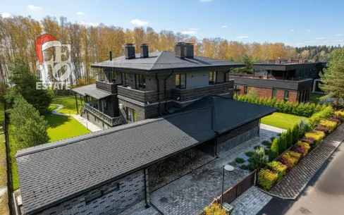 2-этажный коттедж 950 м² с отделкой