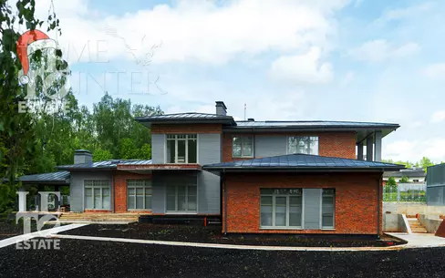 2-этажный коттедж 539.3 м² без отделки