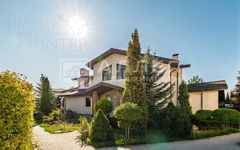 2-этажный коттедж 600 м² без отделки