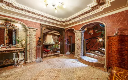 3-этажный коттедж 850 м² с отделкой
