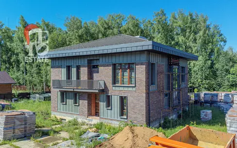 2-этажный коттедж 498 м² без отделки