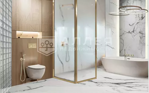 2-этажный коттедж 460 м² без отделки