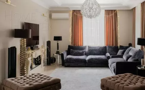 2-этажный коттедж 400 м² с отделкой