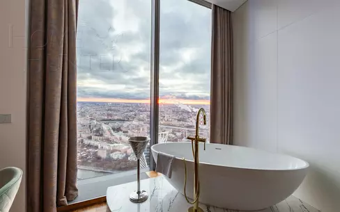 4-КОМН. АПАРТАМЕНТЫ С ОТДЕЛКОЙ 163 М² НА 81 ЭТАЖЕ