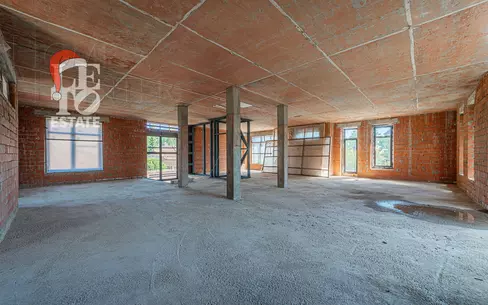 2-этажный коттедж 498 м² без отделки