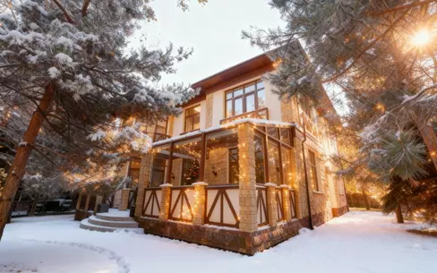 2-этажный коттедж 495 м² с отделкой