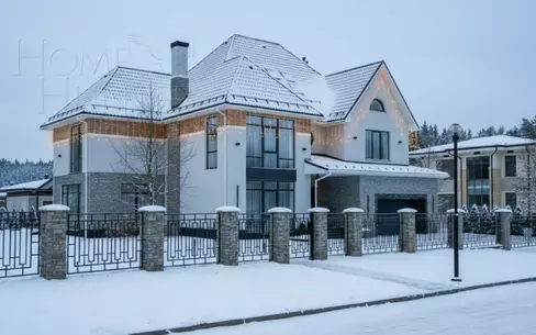 2-этажный коттедж 600 м² с отделкой