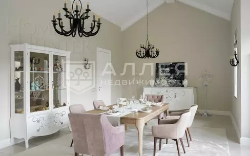 1-этажный коттедж 712 м² с отделкой