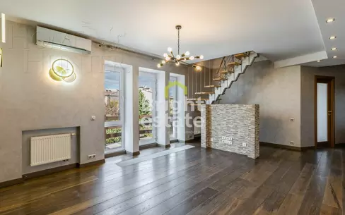 2-УРОВНЕВАЯ КВАРТИРА С ОТДЕЛКОЙ 139.6 М² НА 3 ЭТАЖЕ