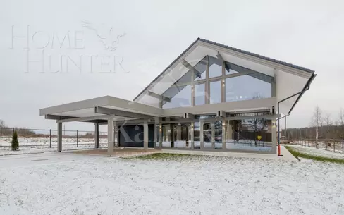 2-этажный коттедж 500 м² без отделки