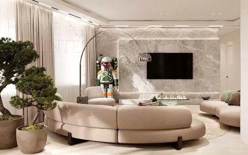 2-КОМН. КВАРТИРА БЕЗ ОТДЕЛКИ 74.2 М² НА 15 ЭТАЖЕ