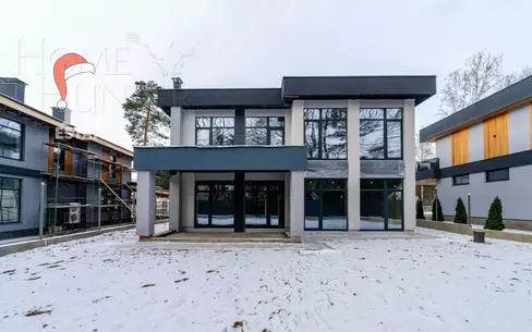 2-этажный коттедж 450 м² без отделки