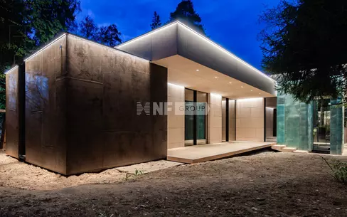 1-этажный коттедж 853 м² без отделки