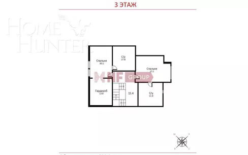 2-этажный коттедж 725 м² с отделкой