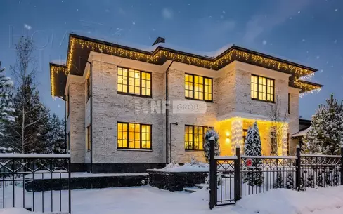 2-этажный коттедж 650 м² с отделкой