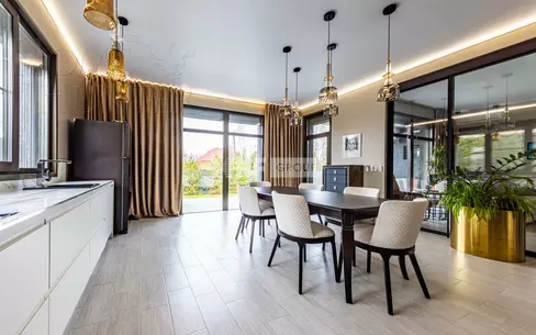 1-этажный коттедж 234 м² с отделкой