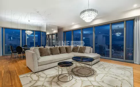 3-КОМН. АПАРТАМЕНТЫ С ОТДЕЛКОЙ 169 М² НА 51 ЭТАЖЕ