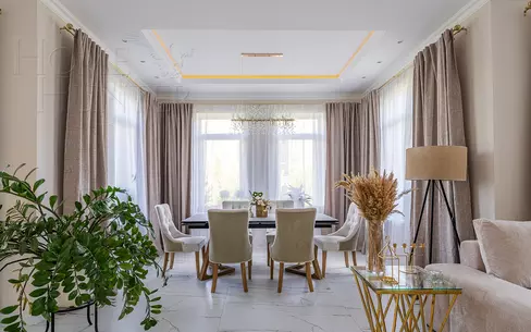 2-этажный коттедж 273 м² с отделкой