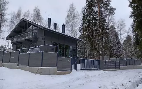 2-этажный коттедж 580 м² без отделки