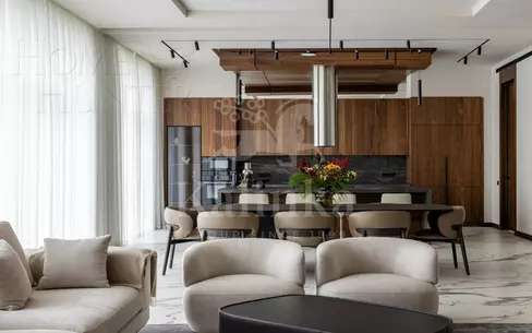 2-этажный коттедж 437.2 м² с отделкой