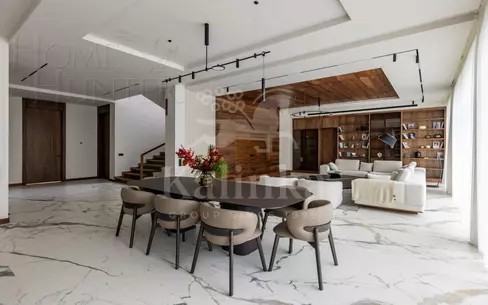 2-этажный коттедж 437.2 м² с отделкой