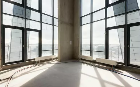 3-УРОВНЕВЫЙ ПЕНТХАУС БЕЗ ОТДЕЛКИ 208.5 М² НА 23 ЭТАЖЕ