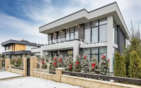 2-этажный коттедж 437.4 м² с отделкой