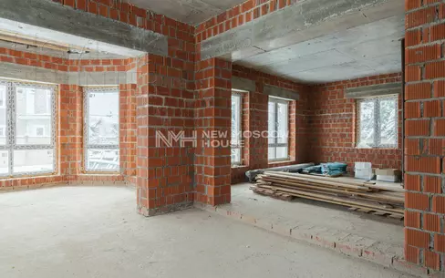 2-этажный коттедж 310 м² без отделки