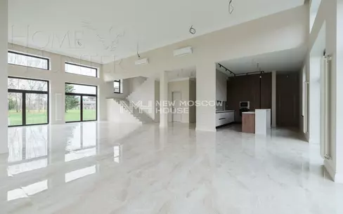 2-этажный коттедж 451 м² без отделки