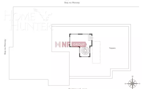 2-УРОВНЕВЫЙ ПЕНТХАУС С ОТДЕЛКОЙ 286.2 М² НА 10 ЭТАЖЕ