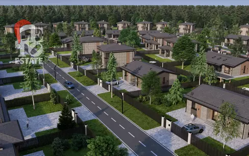 2-этажный коттедж 207 м² без отделки