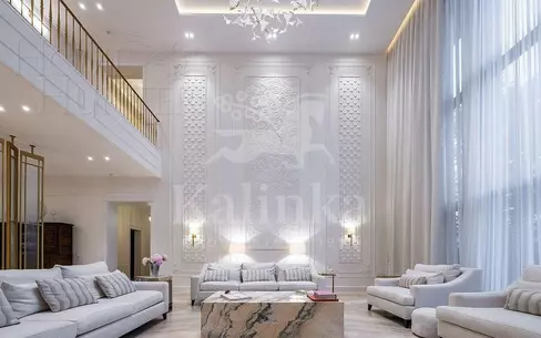 2-этажный коттедж 850 м² с отделкой