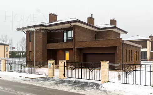 2-этажный коттедж 323 м² с отделкой