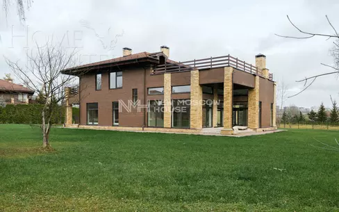 2-этажный коттедж 451 м² без отделки