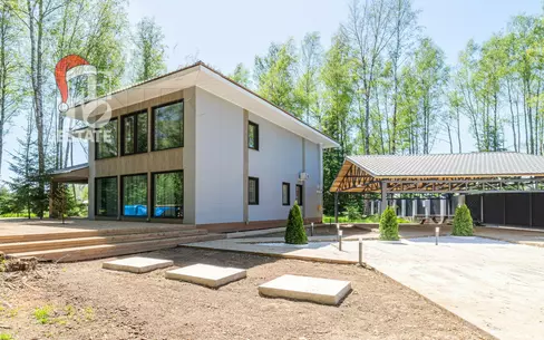 2-этажный коттедж 257 м² с отделкой