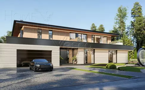 2-этажный коттедж 1 400 м² с отделкой