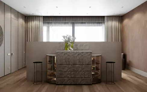 2-этажный коттедж 1 900 м² с отделкой