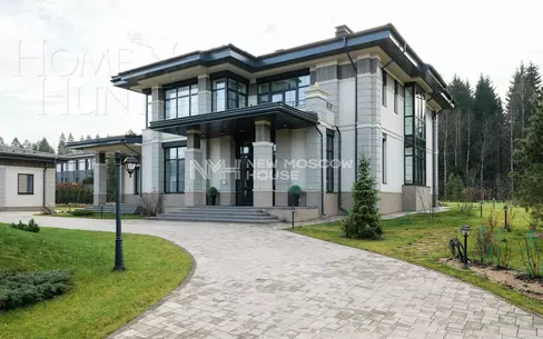 2-этажный коттедж 650 м² с отделкой