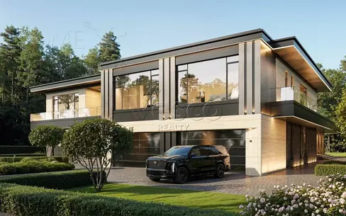 2-этажный коттедж 1 900 м² с отделкой