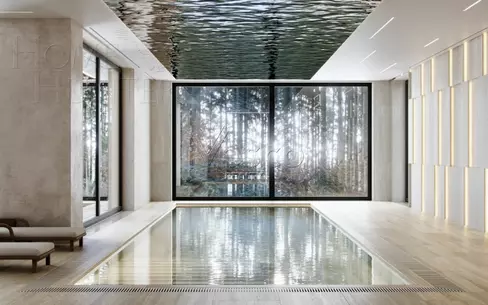 2-этажный коттедж 1 900 м² с отделкой