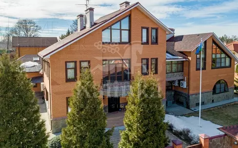 2-этажный коттедж 800 м² с отделкой