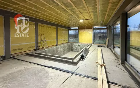 2-этажный коттедж 450 м² без отделки