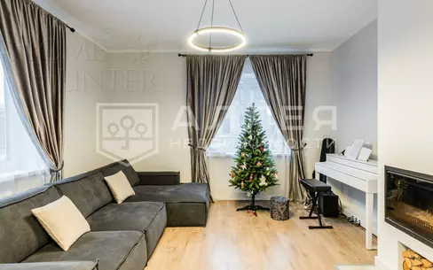 2-этажный коттедж 200 м² с отделкой