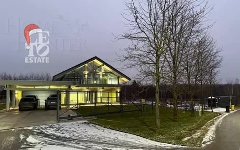 2-этажный коттедж 450 м² без отделки