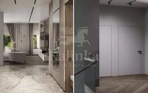 2-этажный коттедж 353 м² с отделкой