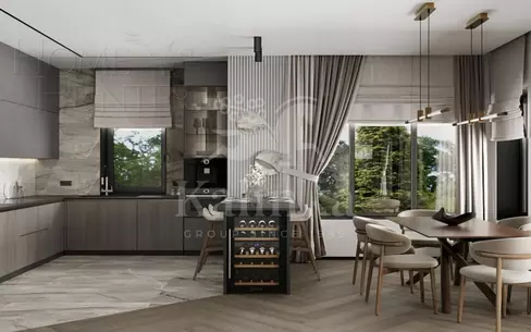 2-этажный коттедж 353 м² с отделкой