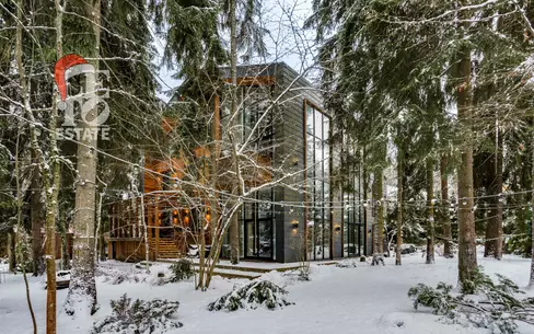 2-этажный коттедж 500 м² с отделкой