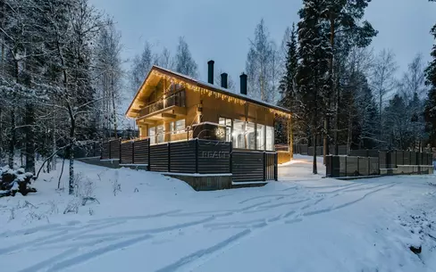 2-этажный коттедж 581.7 м² без отделки